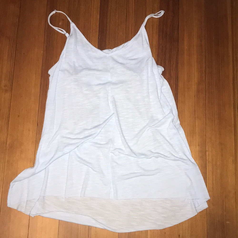 Flow-y light blue tank top
